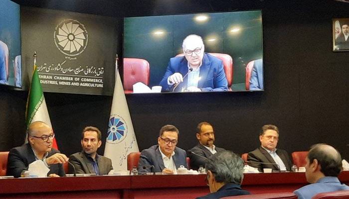 حضور افشین کلاهی رئیس هیئت مدیره سندیکای شناسا در نشست تحول و نوآوری دیجیتال اتاق تهران