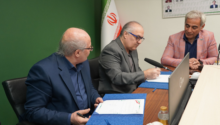 مراسم امضای تفاهمنامه همکاری میان سندیکای شناسا و سازمان نظام صنفی رایانهای استان تهران